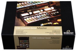 Rembrandt Set de pinturas al óleo Master en caja de madera